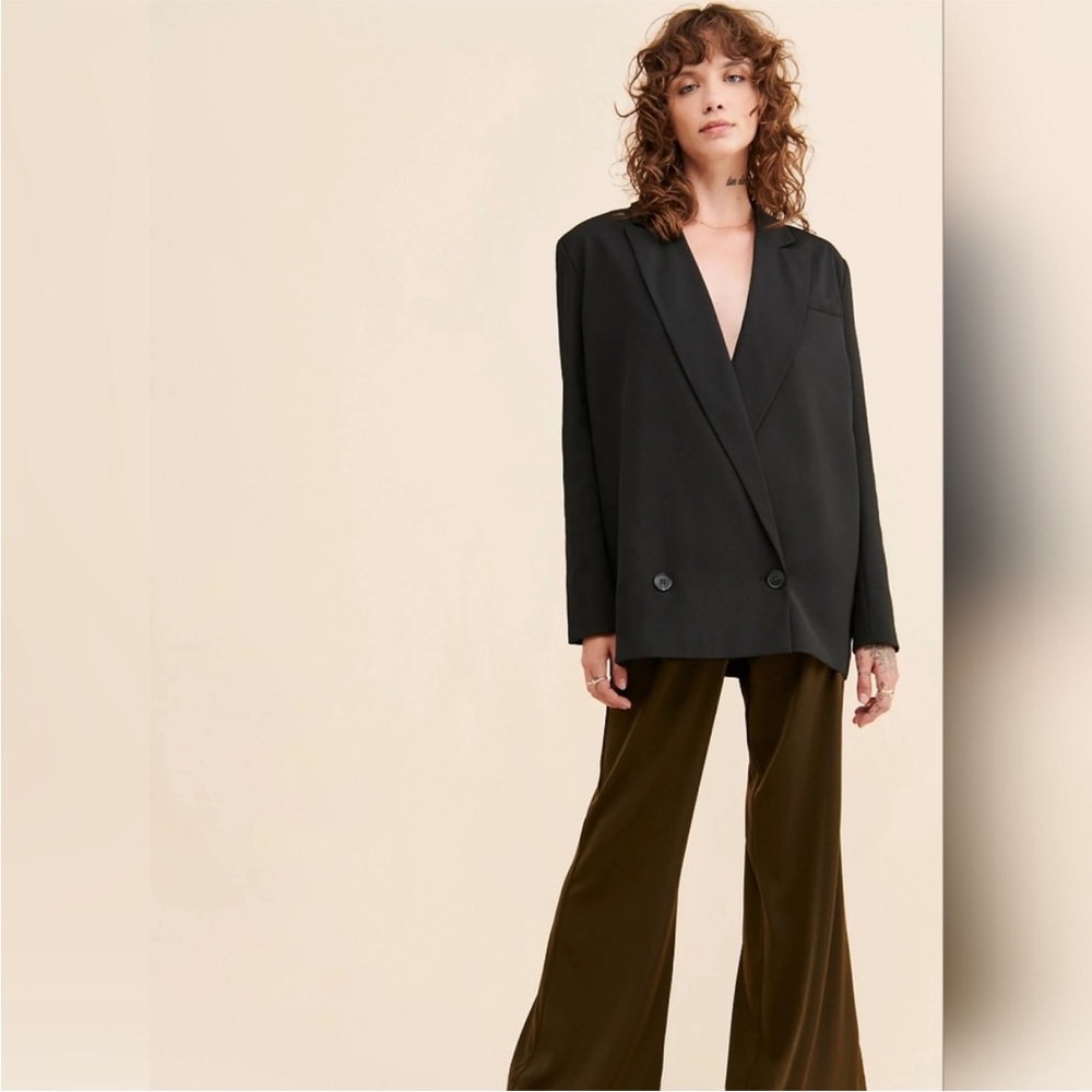 Free People x 4th & Reckless Collaboration - Elsa Boxy Blazer (oversized) NWT